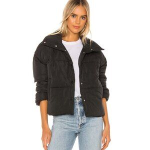 Free People Weekender Puffer Coat Black